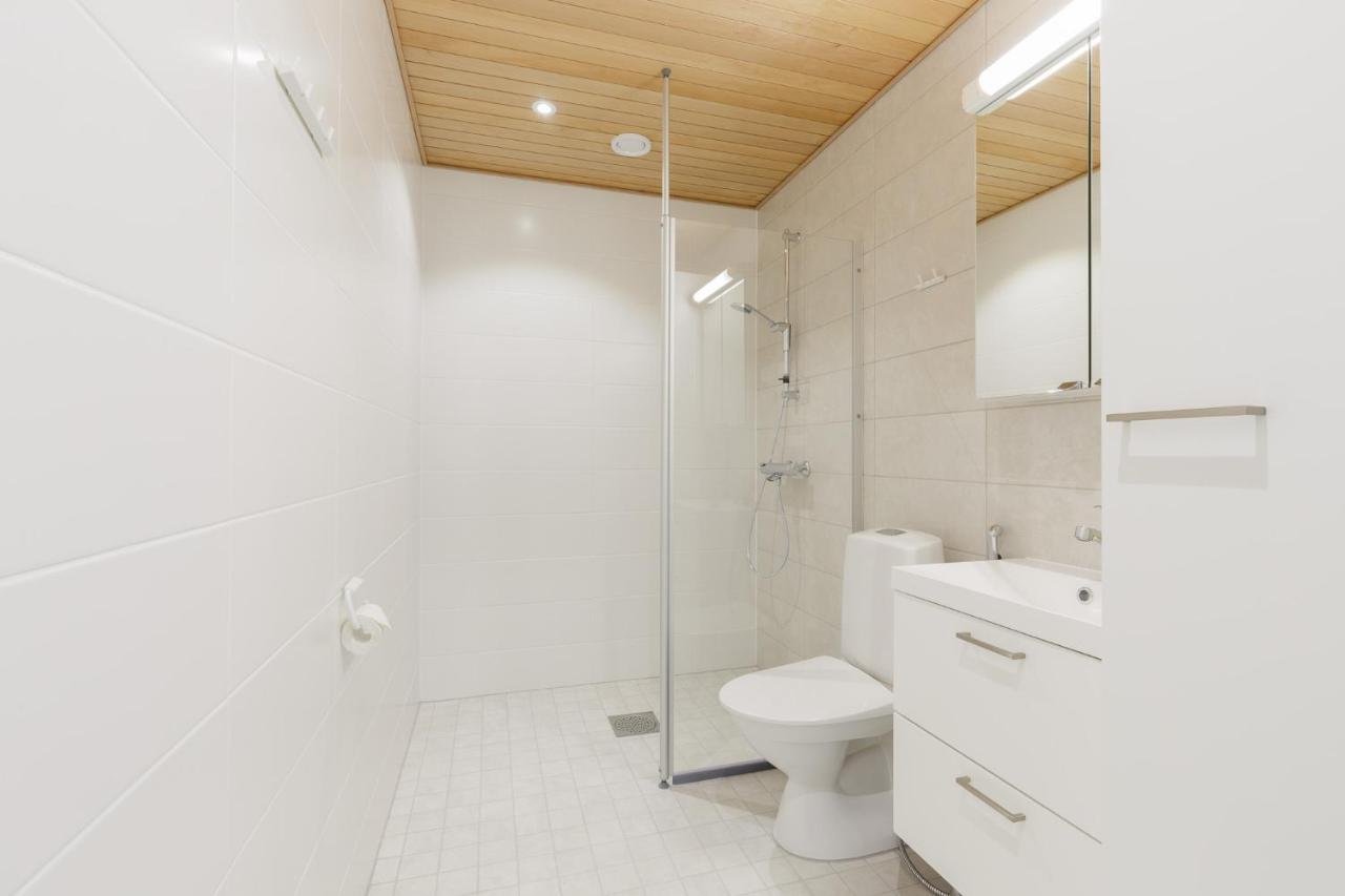 Marina Chalets Studios By Hiekka Booking - Sisaeltaeae Liinavaatteet Ja Loppusiivouksen Kalajoki Buitenkant foto